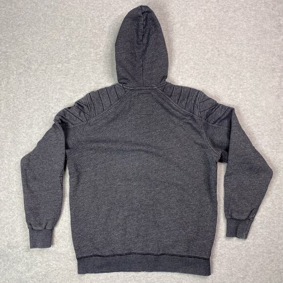 G Star Raw Mens L Odiron Suzaki Hooded Full Zip Grey Sweater - Picture 6 of 8